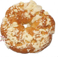 Oster Kränzle mit Streusel, frisch gebacken - glutenfrei