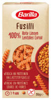 Fusilli aus roten Linsen - glutenfrei