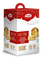 Glutenfreier Panettone mit Rosinen und kandierten Orangenschalen - glutenfrei