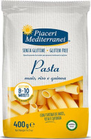 Rigatoni aus Reis, Mais und Quinoa - glutenfrei