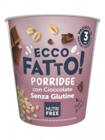 Instant Porridge mit Schokolade - glutenfrei