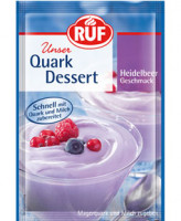 Quark Dessert Heidelbeer Geschmack - glutenfrei