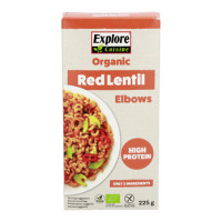 Bio Red Lentil Elbows Hörnchennudeln - glutenfrei