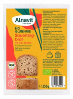 Bio Sauerteigbrot mit drei Saaten - glutenfrei