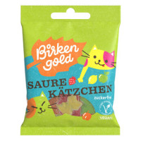 Saure Kätzchen vegan & zuckerfrei - glutenfrei