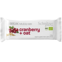 Bio Müsli Mix Riegel Cranberry + Oat - glutenfrei