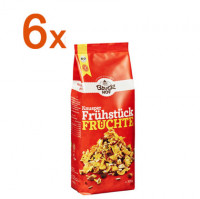 Sparpaket 6 x Knusper Frühstück Früchte - glutenfrei