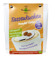 Bio Tassenkuchen Mandel-Kokos - glutenfrei