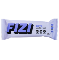 Keto Riegel Vanilla + Salz - glutenfrei