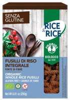 Vollkornreisnudeln Fusilli - glutenfrei