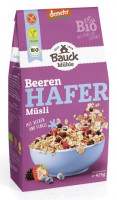 Beeren Hafer Müsli - glutenfrei