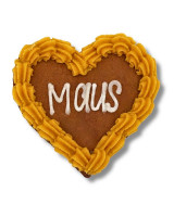 Glutenfreies Bio Lebkuchenherz Maus - glutenfrei