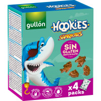 Hookies Mini Sharkies 4x 40g - glutenfrei