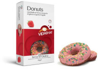 Glutenfreie Donuts Erdbeere & bunten Streuseln - glutenfrei