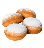 Glutenfreie Krapfen / Berliner 2 Stück, frisch gebacken - glutenfrei