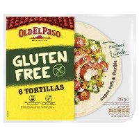 Glutenfreie 6 Tortillas Super Soft - glutenfrei