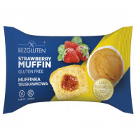 Strawberry Muffin mit Erdbeerfüllung - glutenfrei