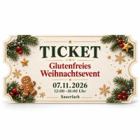 Tickets Weihnachtsevent - glutenfrei