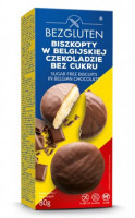 Kekse mit belgischer Schokolade ohne Zuckerzusatz - glutenfrei
