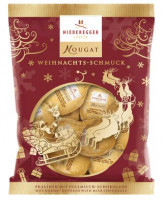 Nougat Weihnachts-Schmuck - glutenfrei