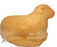 Sabis Osterlamm, frisch gebacken - glutenfrei