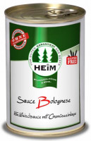Sauce Bolognese Hackfleischsauce mit Gemüse - glutenfrei