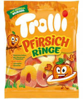 Pfirsichringe Fruchtgummi - glutenfrei