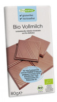 Bio Vollmilchschokolade fructosearm - glutenfrei