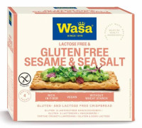 Glutenfreies Knäckebrot Sesam & Meersalz - glutenfrei