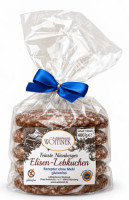 Feinste Nürnberger Elisen-Lebkuchen weißglasiert - glutenfrei