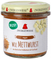 Wie Mettwurst veganer Brotaufstrich - glutenfrei