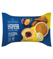Cinnamon Muffin mit Pflaumenfüllung - glutenfrei