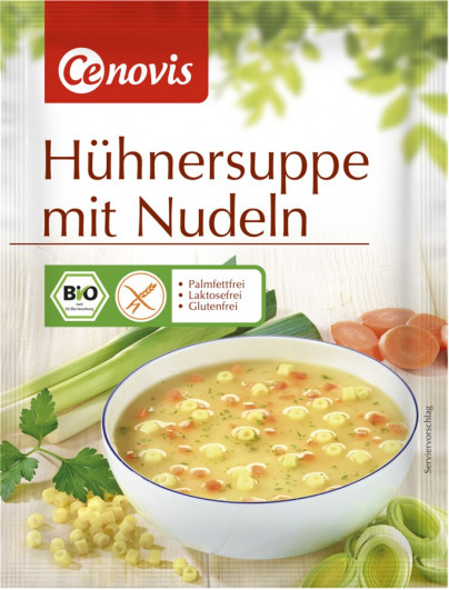 Hühnersuppe mit Nudeln
