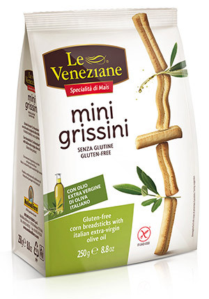 Le Veneziane Mini Grissini mit Olivenöl