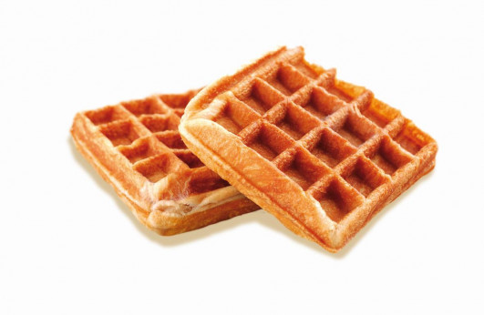 Große belgische Bio Waffeln