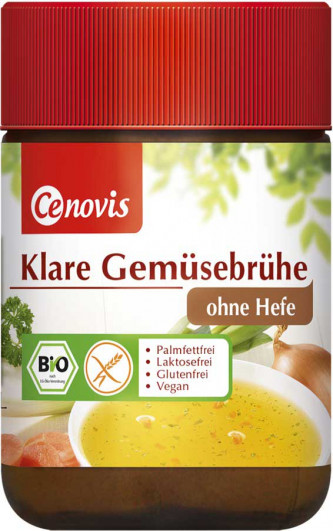 Klare Gemüsebrühe ohne Hefe