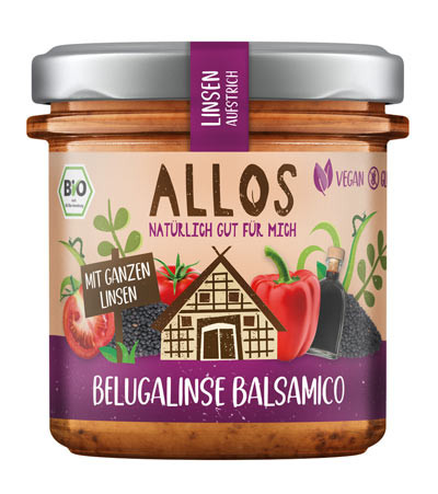 Bio Belugalinse Balsamico Aufstrich