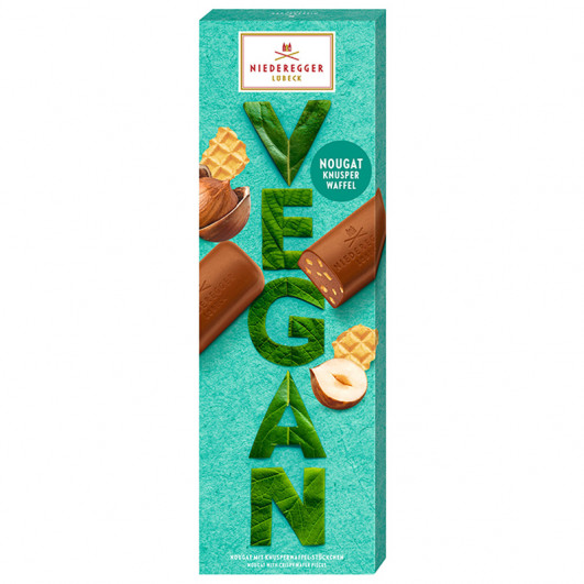 Vegan Nougat Knusperwaffel