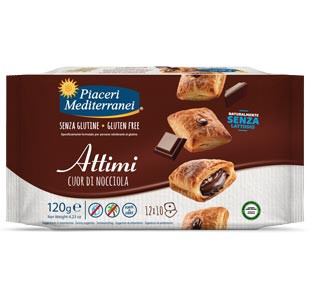 Attimi Cuor di Nocciola Blätterteig mit Haselnusscreme