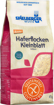 Bio Haferflocken Kleinblatt Vollkorn