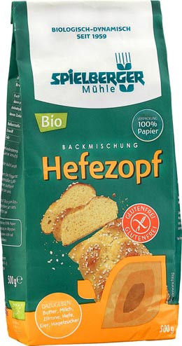 Bio Backmischung Hefezopf