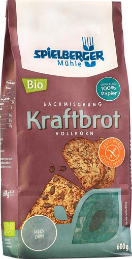 Bio Backmischung Kraftbrot
