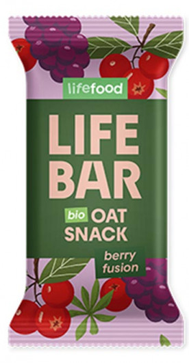 Bio Lifebar Oat Snack Berry Fusion