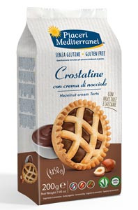Crostatine con crema di nocciola