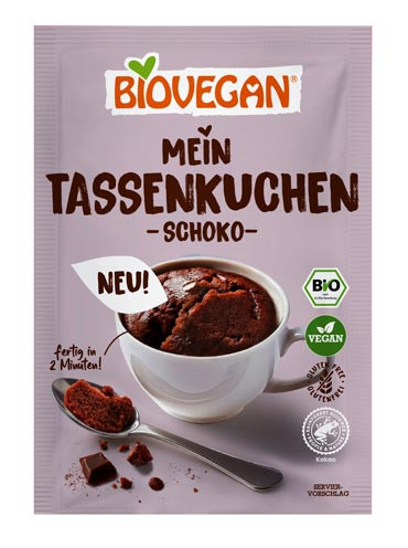 Mein Tassenkuchen Schoko