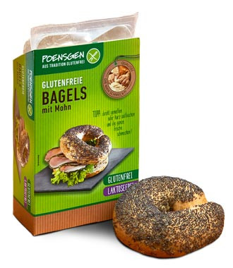 Glutenfreie Bagels mit Mohn