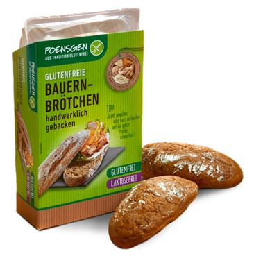 Glutenfreie Bauernbrötchen