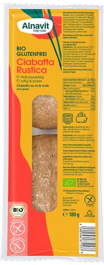 Bio Ciabatta Rustica