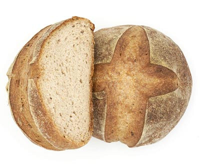 Bio Krustenbrot frisch gebacken