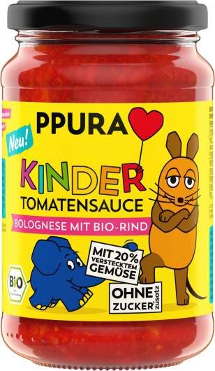 Bio Kinder Tomatensauce Bolognese